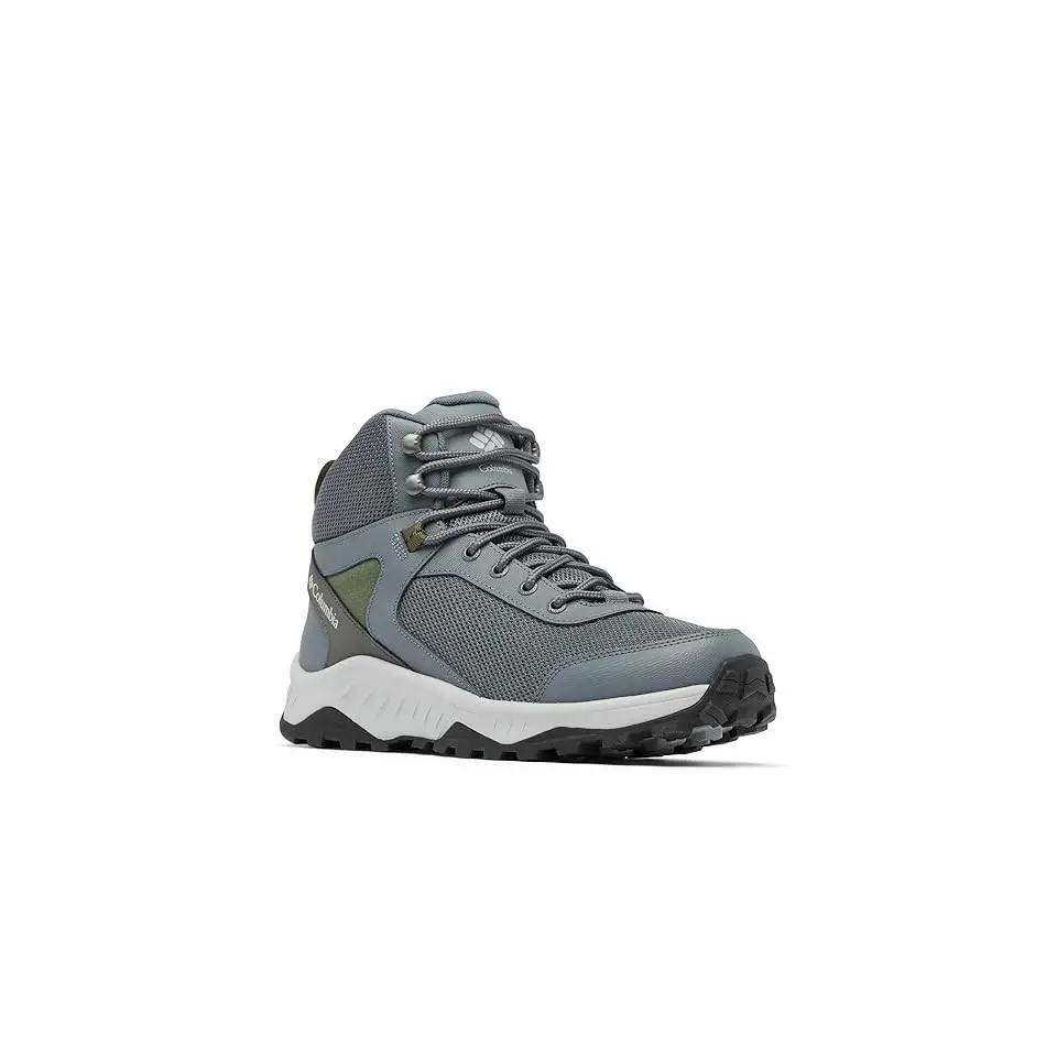 Trailstorm Ascend Mid Waterproof Graphite/nori Men`s Shoes US 10 by Columbia