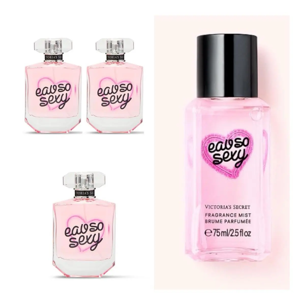 Victoria`s Secret Eau SO Sexy Eau de Parfum 1.7 Fl.oz. 3 and Fragrance Mist