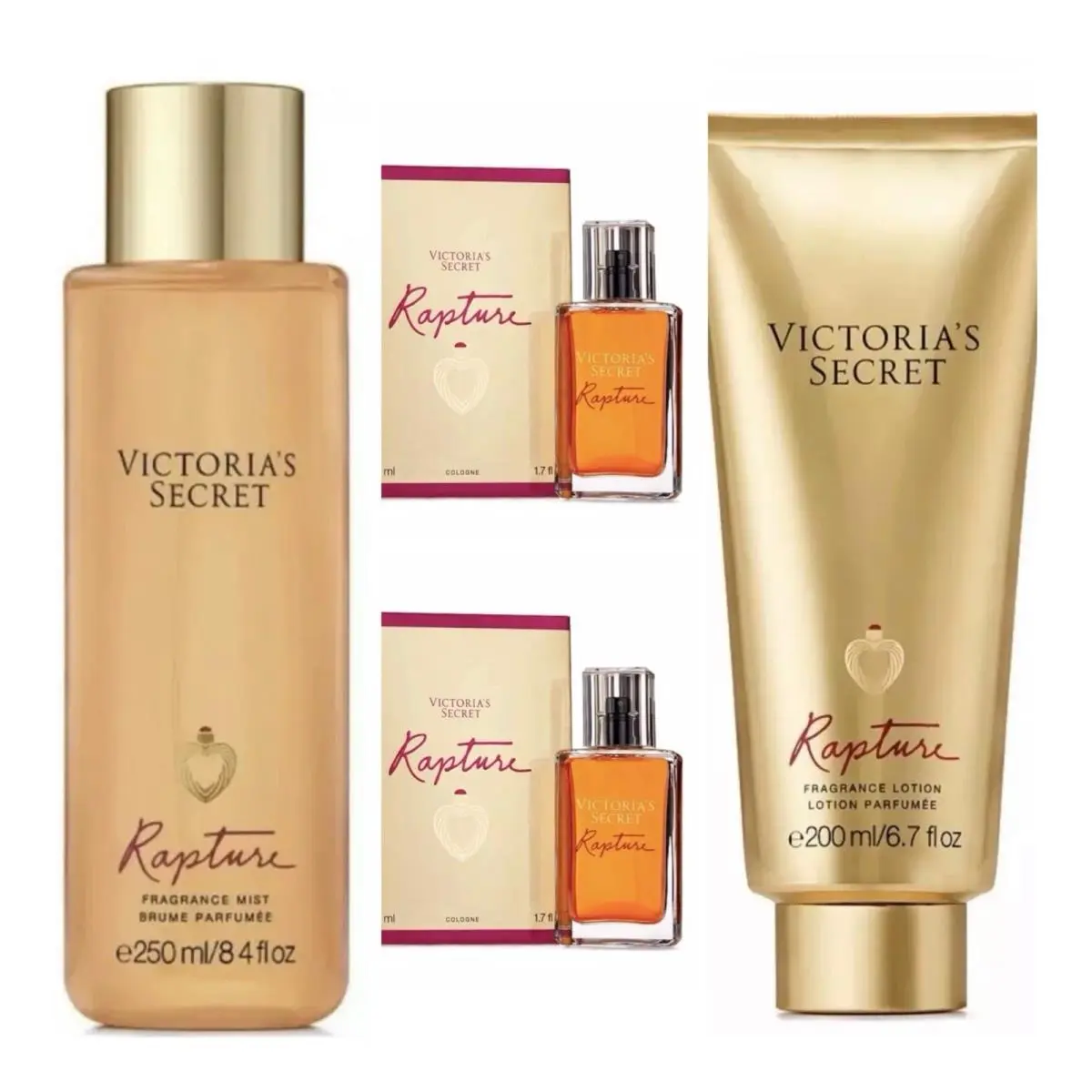 Victoria’s Secret Rapture Cologne 1.7 Fl.oz. 2 / Fragrance Mist / Lotion
