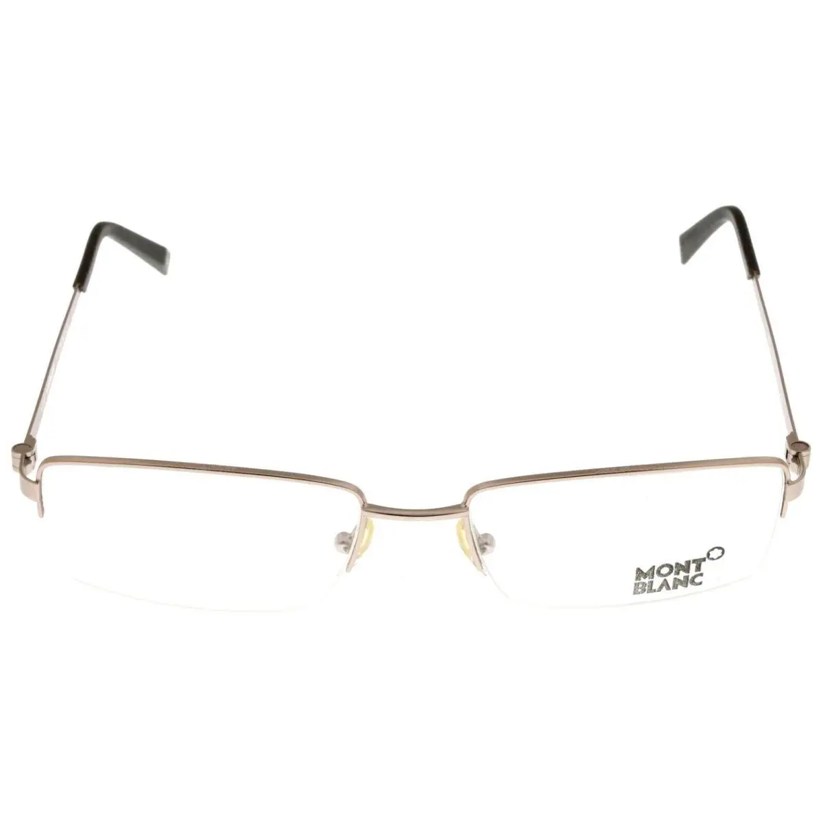 Mont Blanc MB428 028 Men Eyewear Frame Semi Rimless Light Gold Brown Eyewear by Montblanc