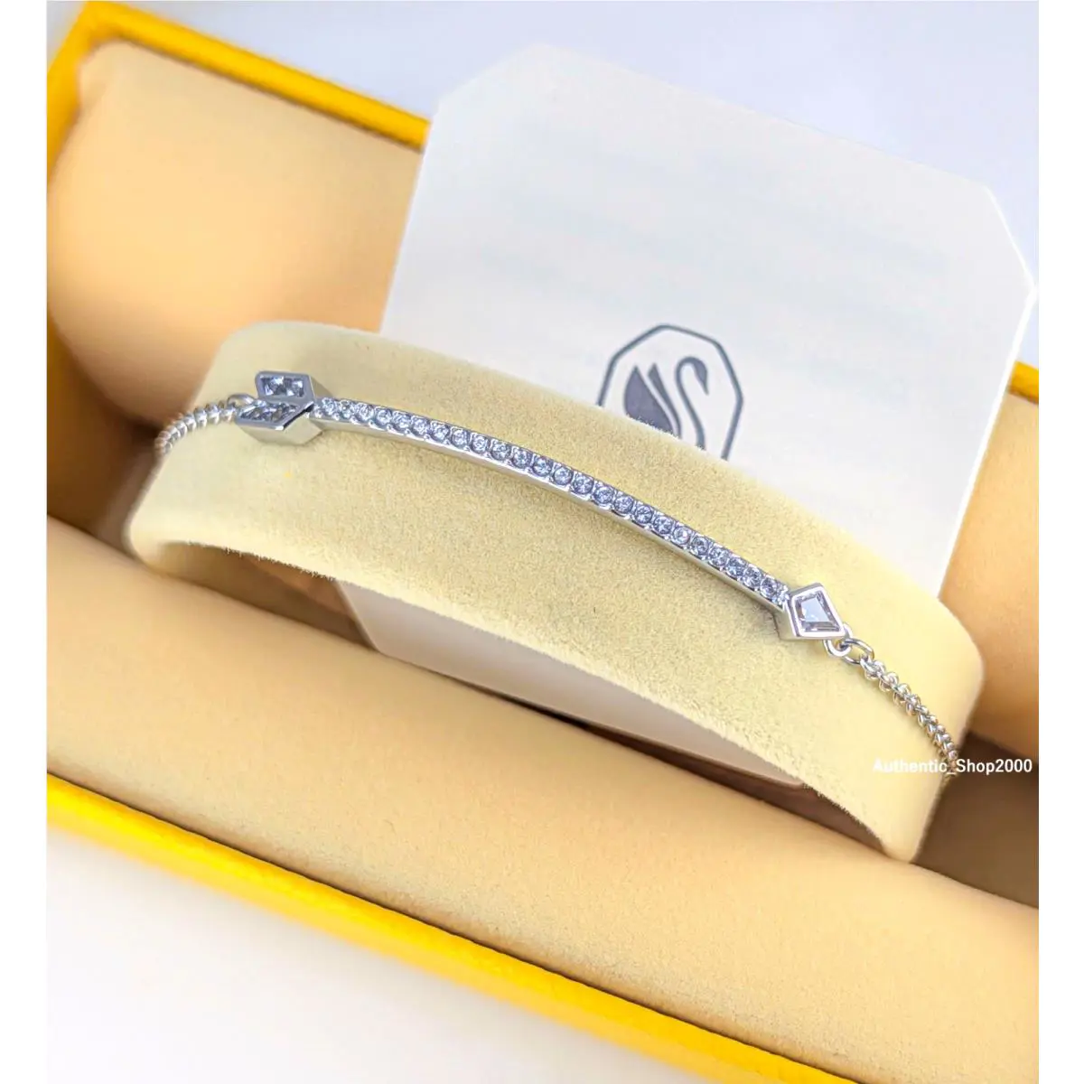 Swarovski Sparkle Crystal Idyllia Pave Arrow Bracelet 5741523