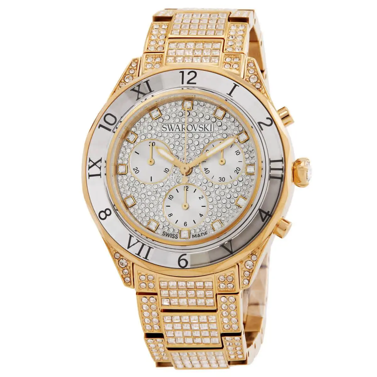 Dextera Chronograph Quartz Crystal Watch 5715447 by Swarovski