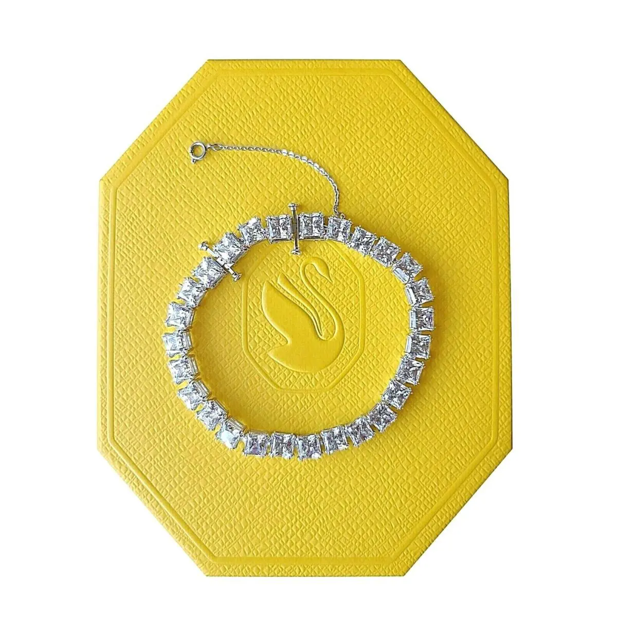 Swarovski Rhodium White Sparkle Crystal Millenia Bracelet 5599202