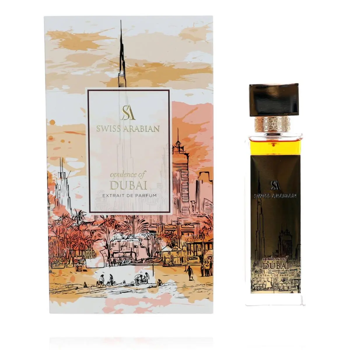 Opulence of Dubai by Swiss Arabian 3.4oz Extrait De Parfum Spray For Unisex