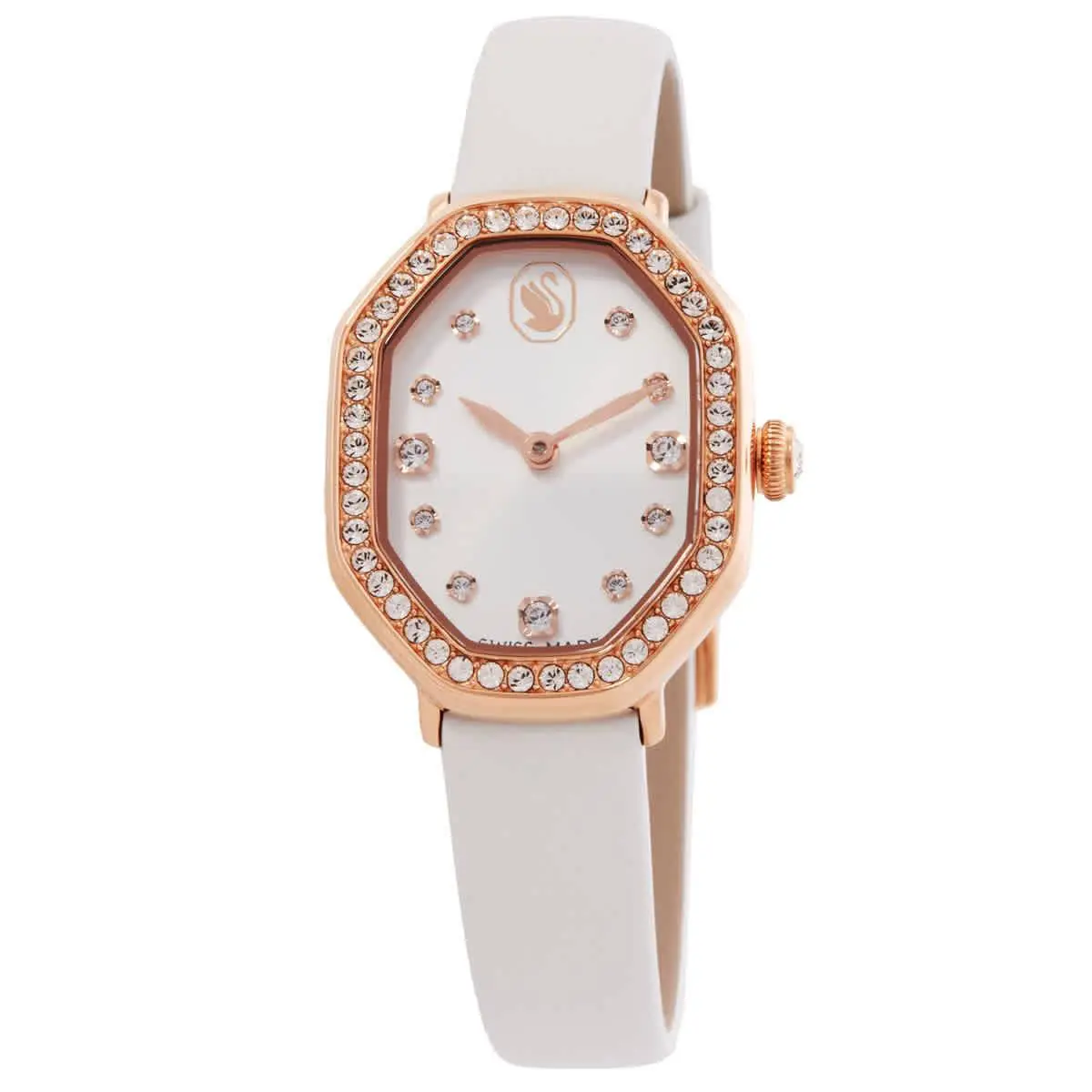 Dextera Quartz Crystal Silver Dial Ladies Watch 5730208 by Swarovski