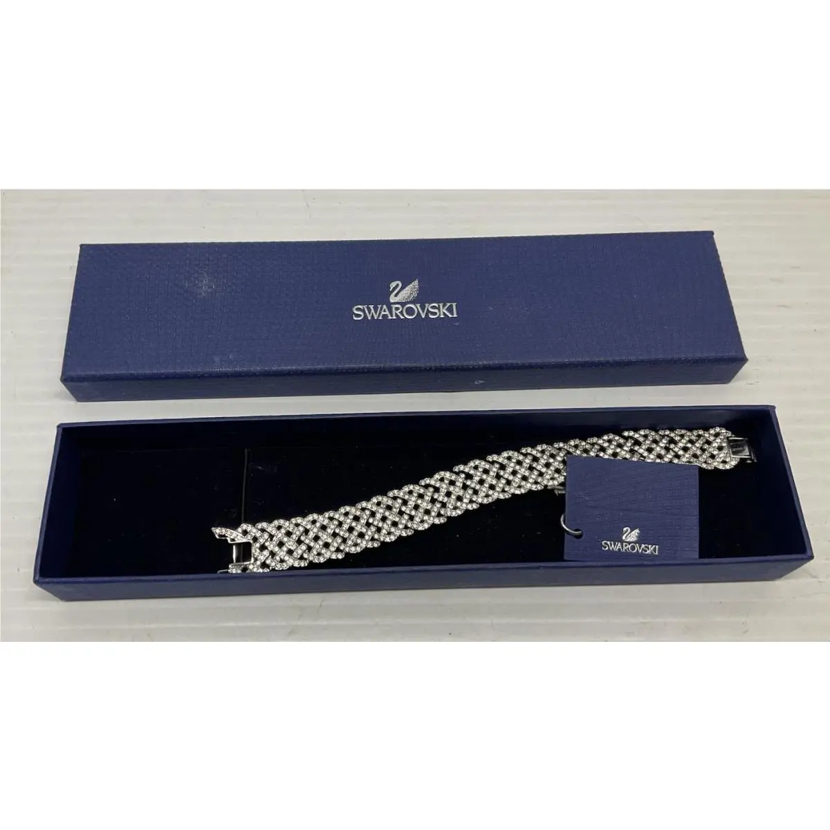 Swarovski Diamanta Bracelet Criss-crossed Weave Crystal 1808172