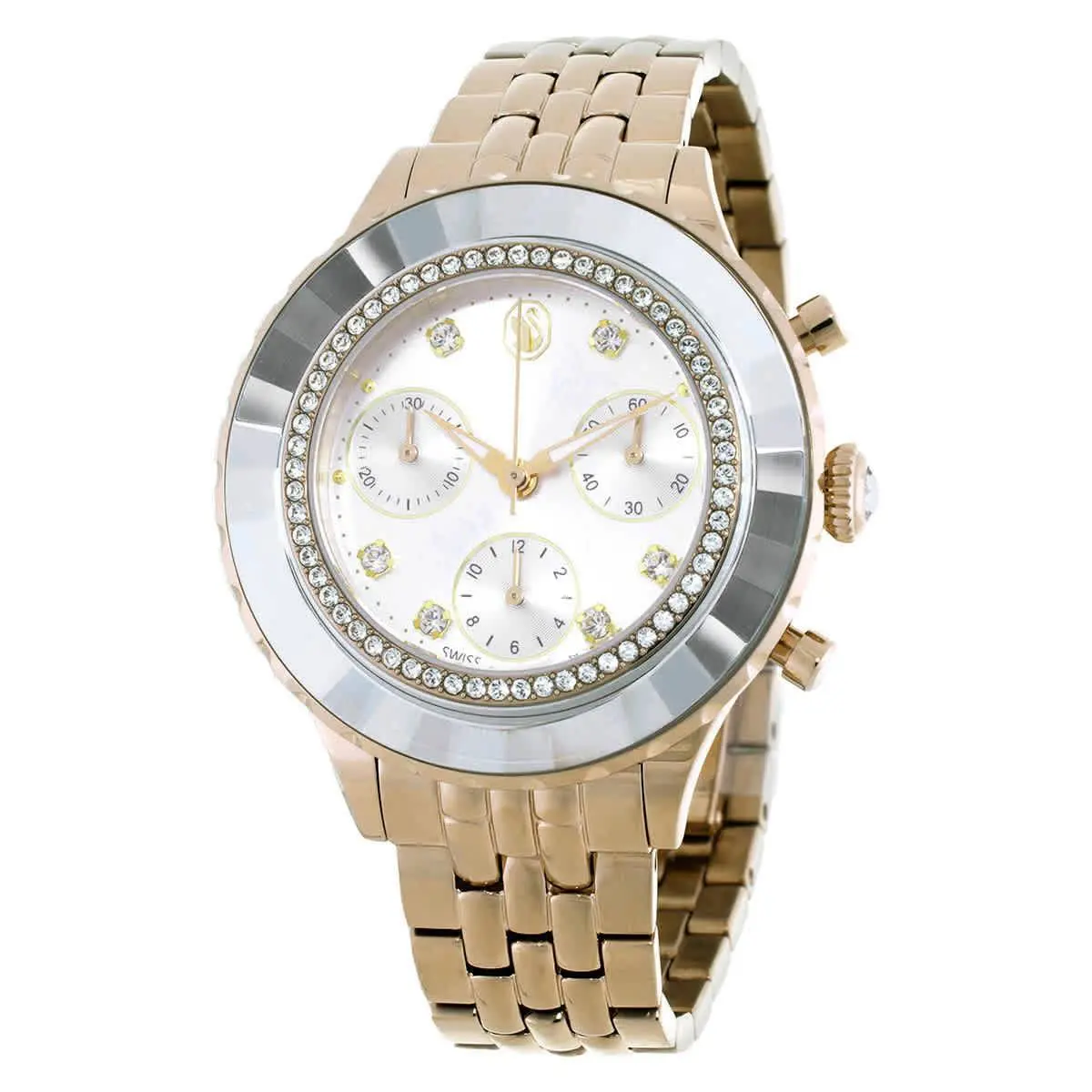 Octea Chronograph Quartz Crystal Ladies Watch 5730194 by Swarovski