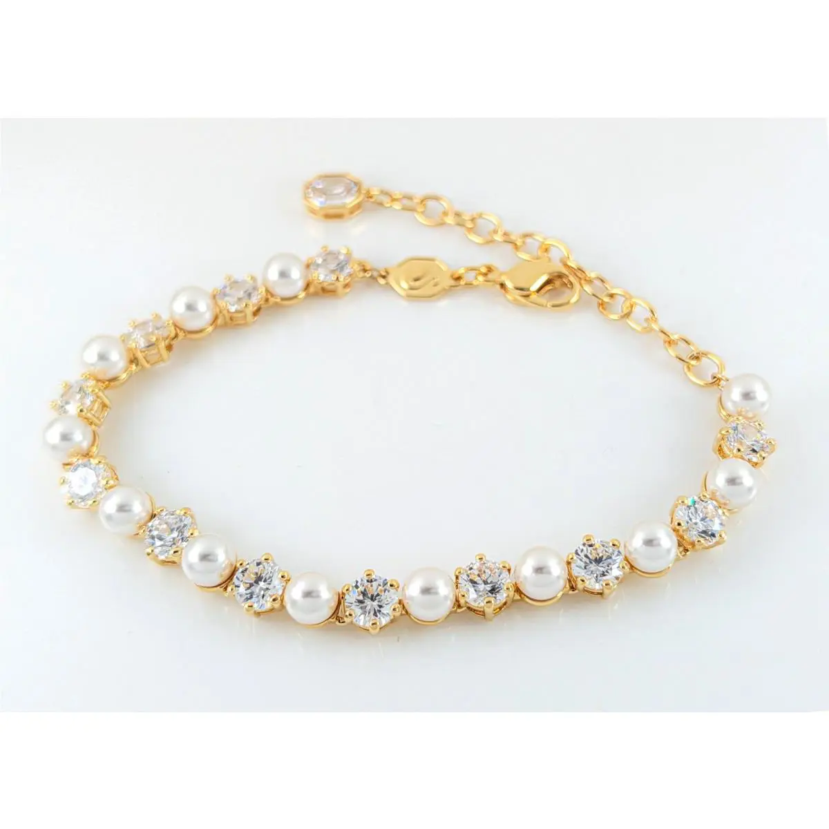 Swarovski Sparkle Crystal Pearls Matrix Bracelet 5742026