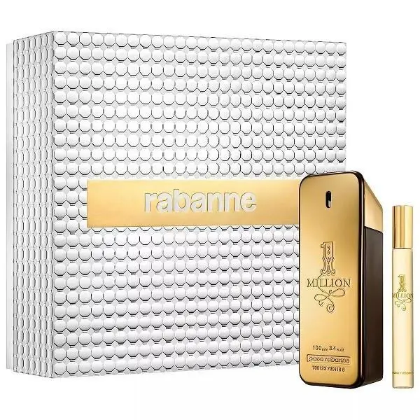 Gift 1 Million By Paco Rabbane 2pc 3.4oz. Edt + 20ml Men