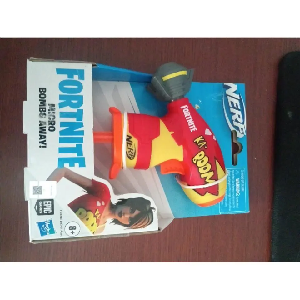 Nerf Fortnite Micro Bombs Away Soft Dart Blaster Toy Gun