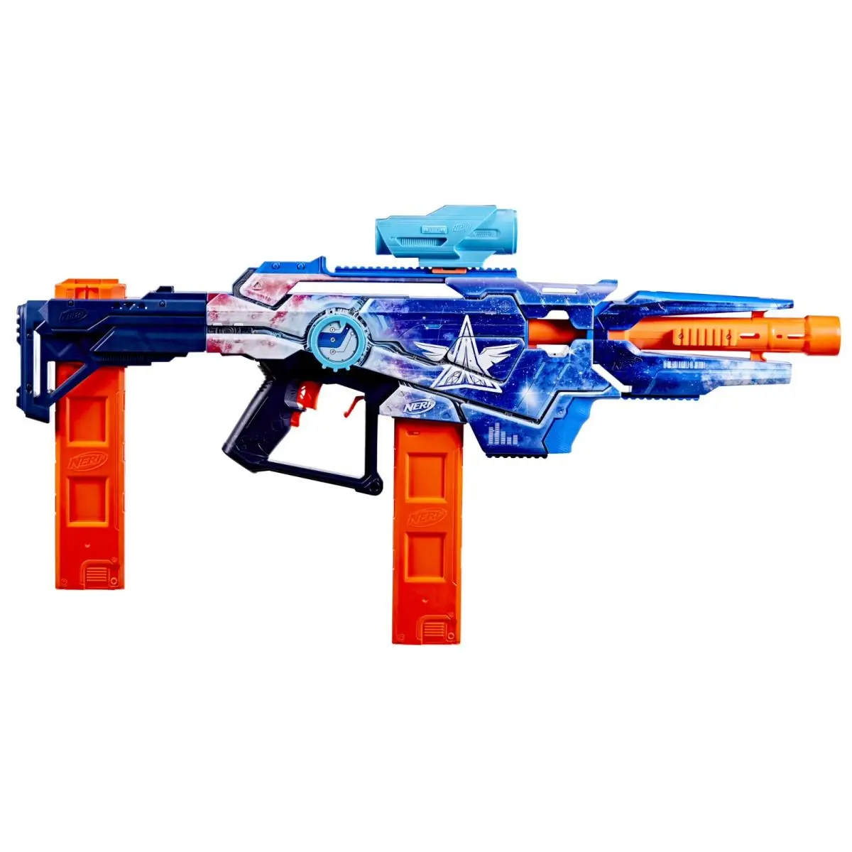 Nerf Loadout Galactic Commander Motorized Foam Dart Blaster 3 Attachments