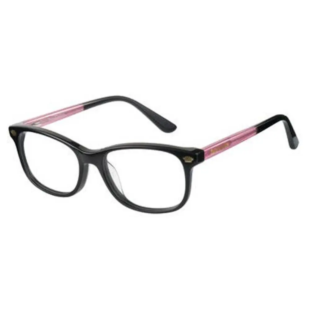 Juicy Couture Youth Eyeglasses Frames JU 933 3H2 48-15-130 Black Pink