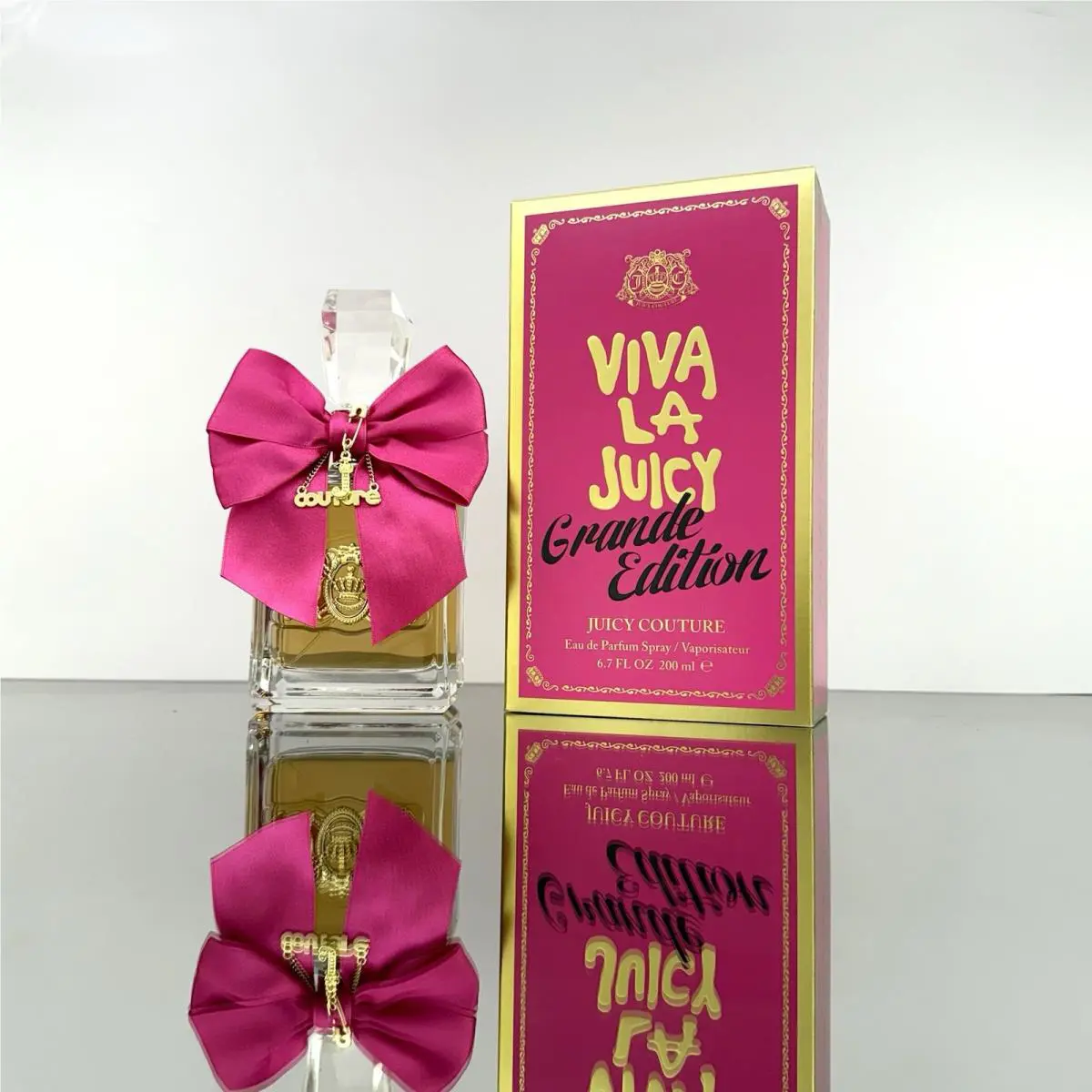 Juicy Couture Viva LA Juicy Grande Edition For Women 6.7oz Edp Spr Jumbo Size