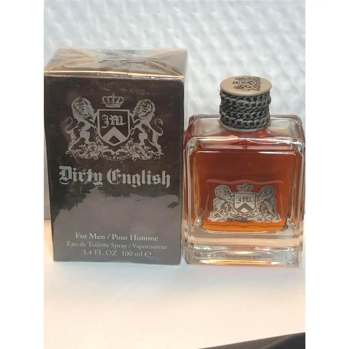 Dirty English Juicy Couture For Men - 3.4 OZ/100 ML Edt Spray - Rare