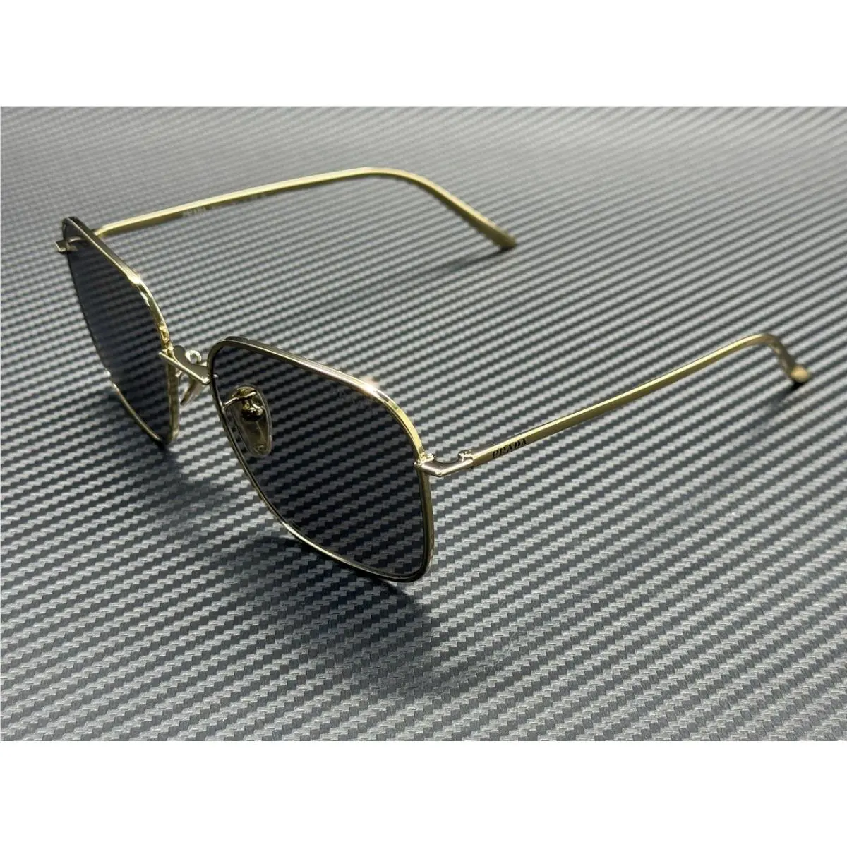Prada PR C54SD ZVN50Q Pale Gold Grey Women`s 57 mm Sunglasses