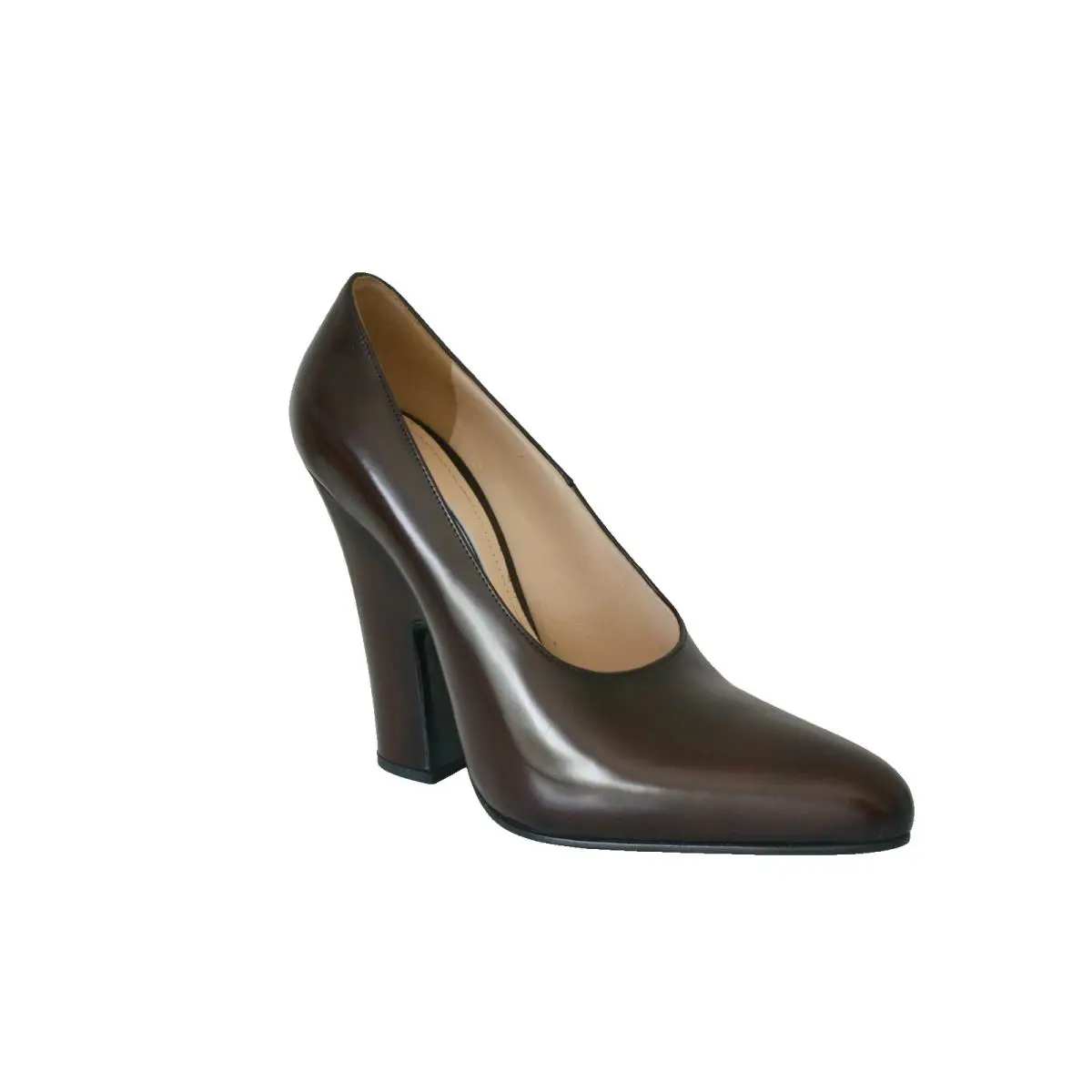 Prada Leather Pumps Shoes SZ EU 38.5 US 8.5 Made IN Italy