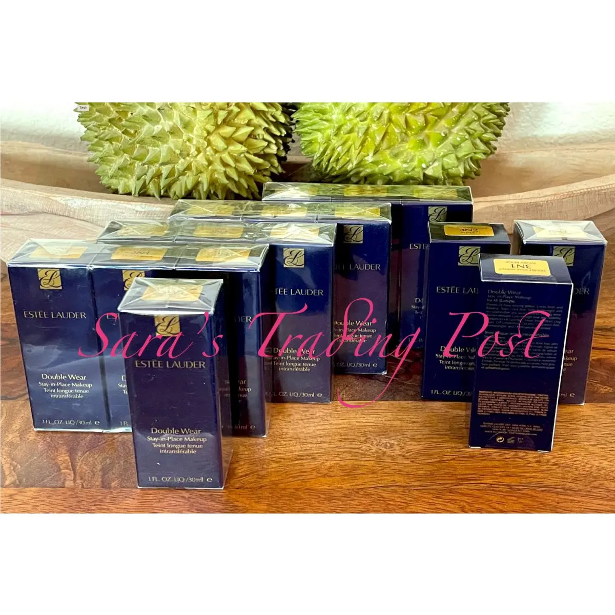 1 Estee Lauder Double Wear Makeup Foundation 1oz/30ml + 2N1 Desert Beige by Estée Lauder