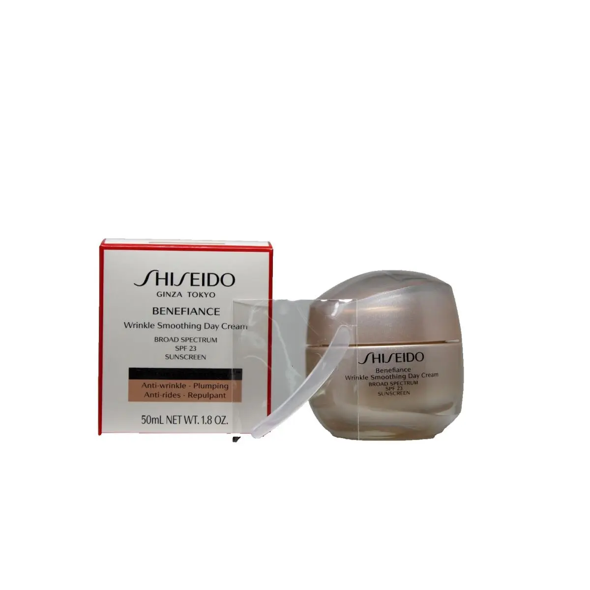 Shiseido Ginza Tokyo Benefiance Wrinkle Smoothing Day Cream SPF23 Sunscreen 50ML