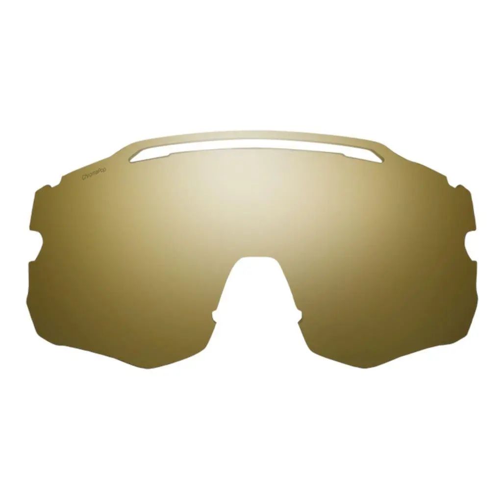 Smith Momentum Replacement Lenses Smith Chromapop Black Gold Mirror by Smith Optics