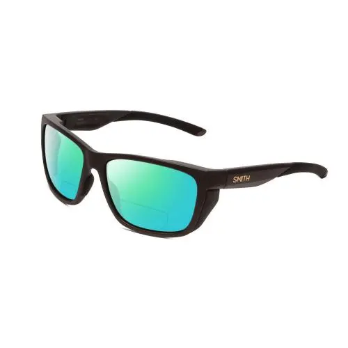 Smith Longfin Unisex Wrap Polarized Bi-focal Sunglasses in Grey 59 mm 41 Options Green Mirror by Smith Optics