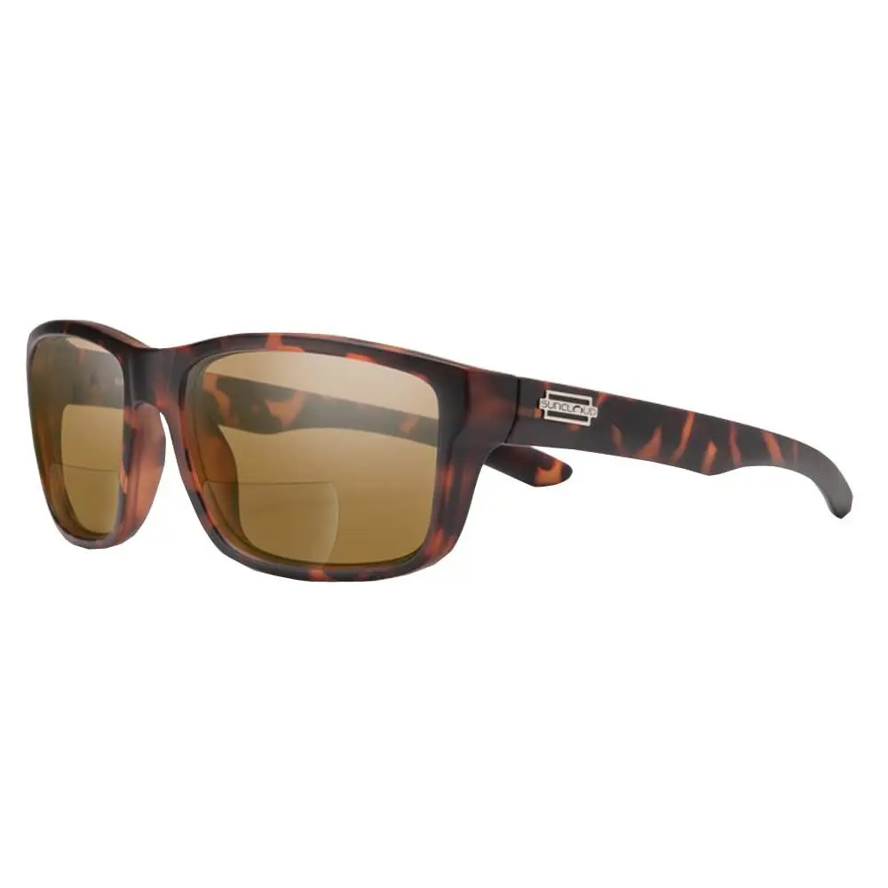 Smith Optics Suncloud Mayor 2.00 Reader Sunglasses - Matte Tortoise Polar Brown