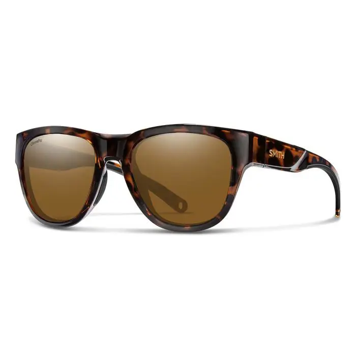 Smith Optics Rockaway Tortoise Chromapop Polarized Brown Lens Sunglass
