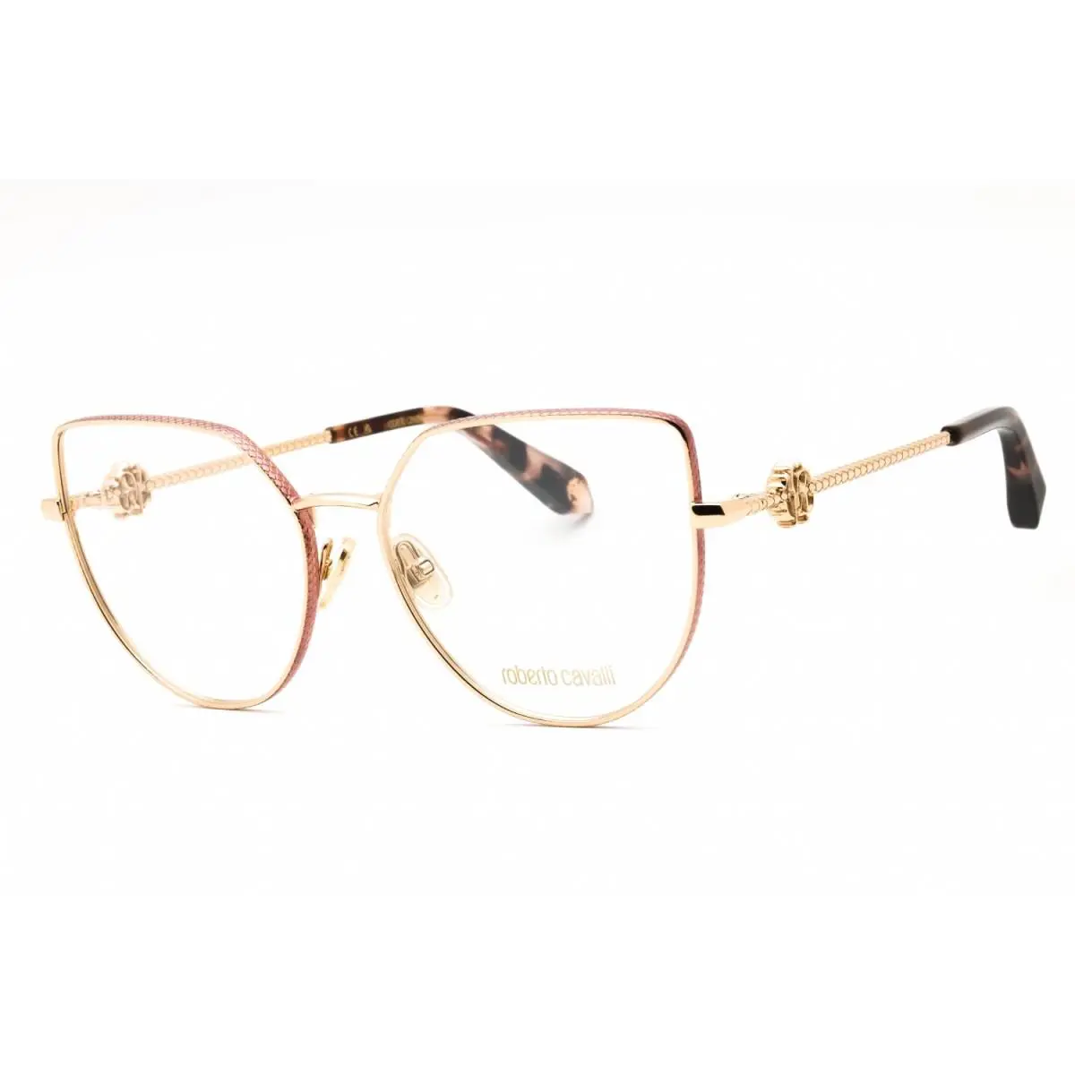 Roberto Cavalli VRC048 0323 Shiny Rose Gold 56mm Eyeglasses