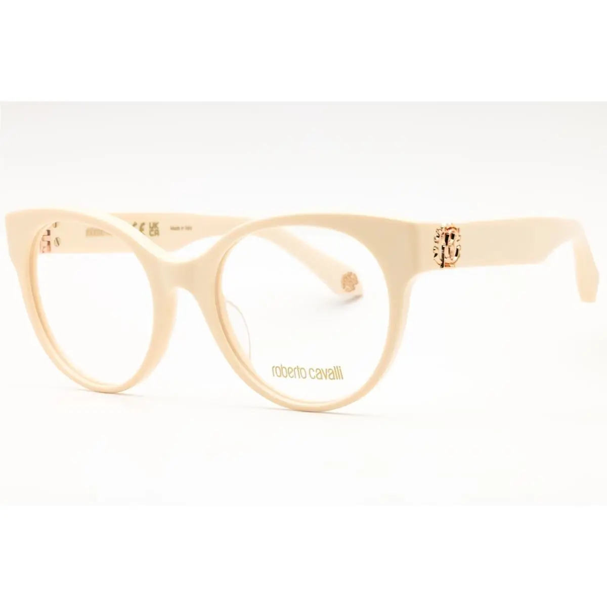 Roberto Cavalli VRC027M 09X7 Shiny Beige 52mm Eyeglasses