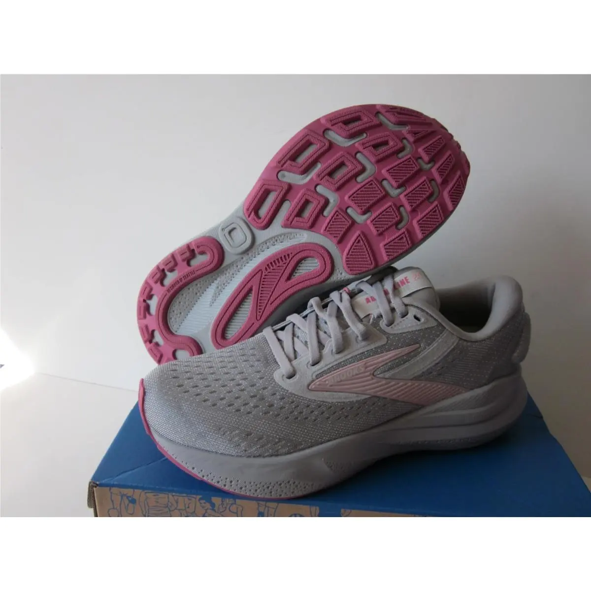 Brooks shoes - Brooks Adrenaline GTS 24 - Adrenaline GTS - Alloy/White/Zephyr 5