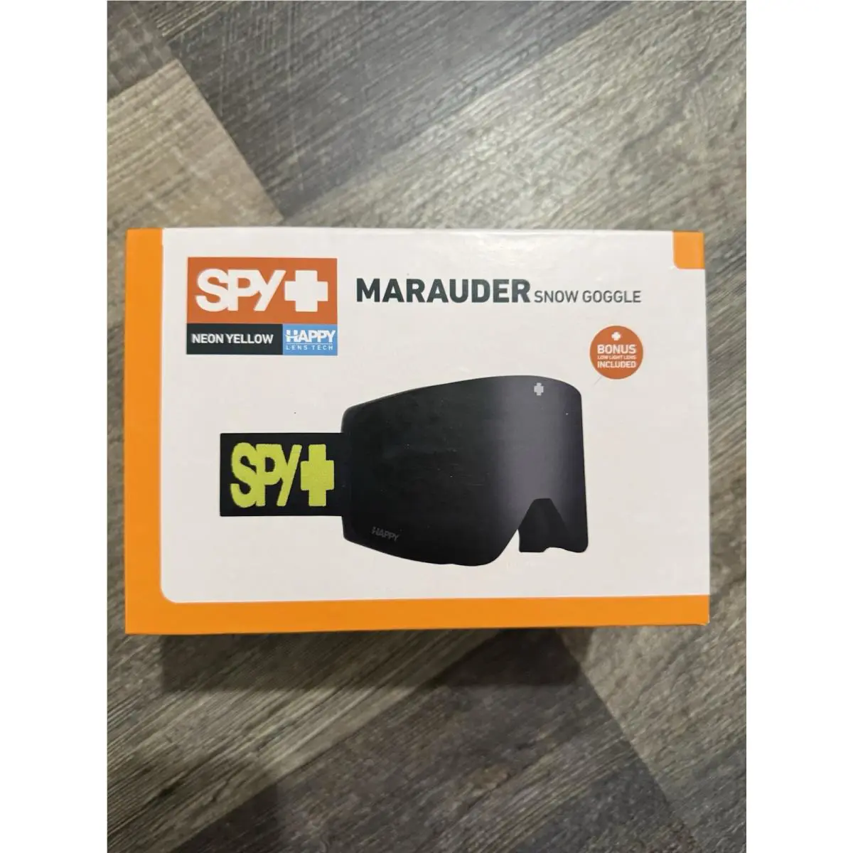 Spy Optic Marauder Snow Goggles - Neon Yellow / Black Spectra + Bonus Lens