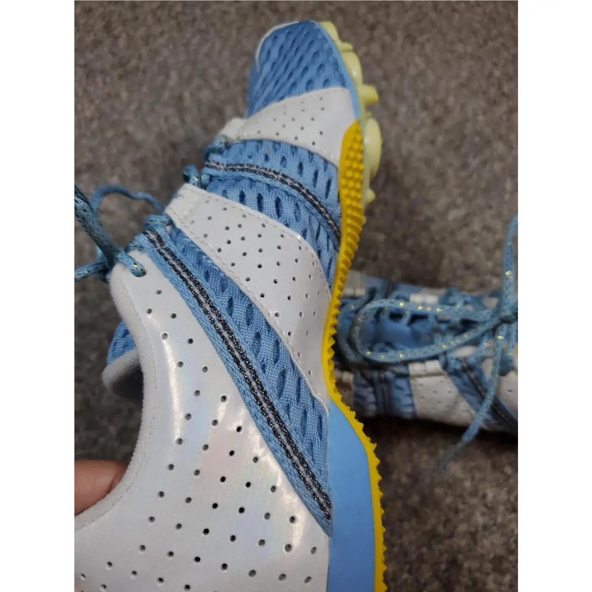 Brooks shoes - Brooks Surge MD - Surge - 42178-411 - Multicolor Sky Blue Silver White Yellow (UPC: 783059208145) 10
