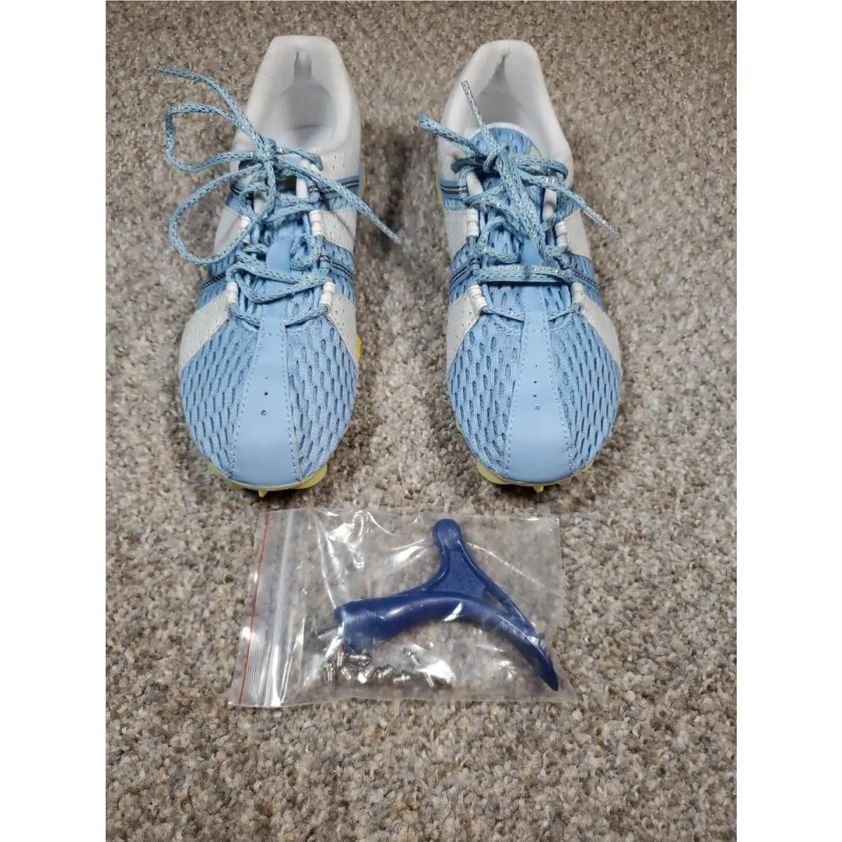 Brooks shoes - Brooks Surge MD - Surge - 42178-411 - Multicolor Sky Blue Silver White Yellow (UPC: 783059208145) 7