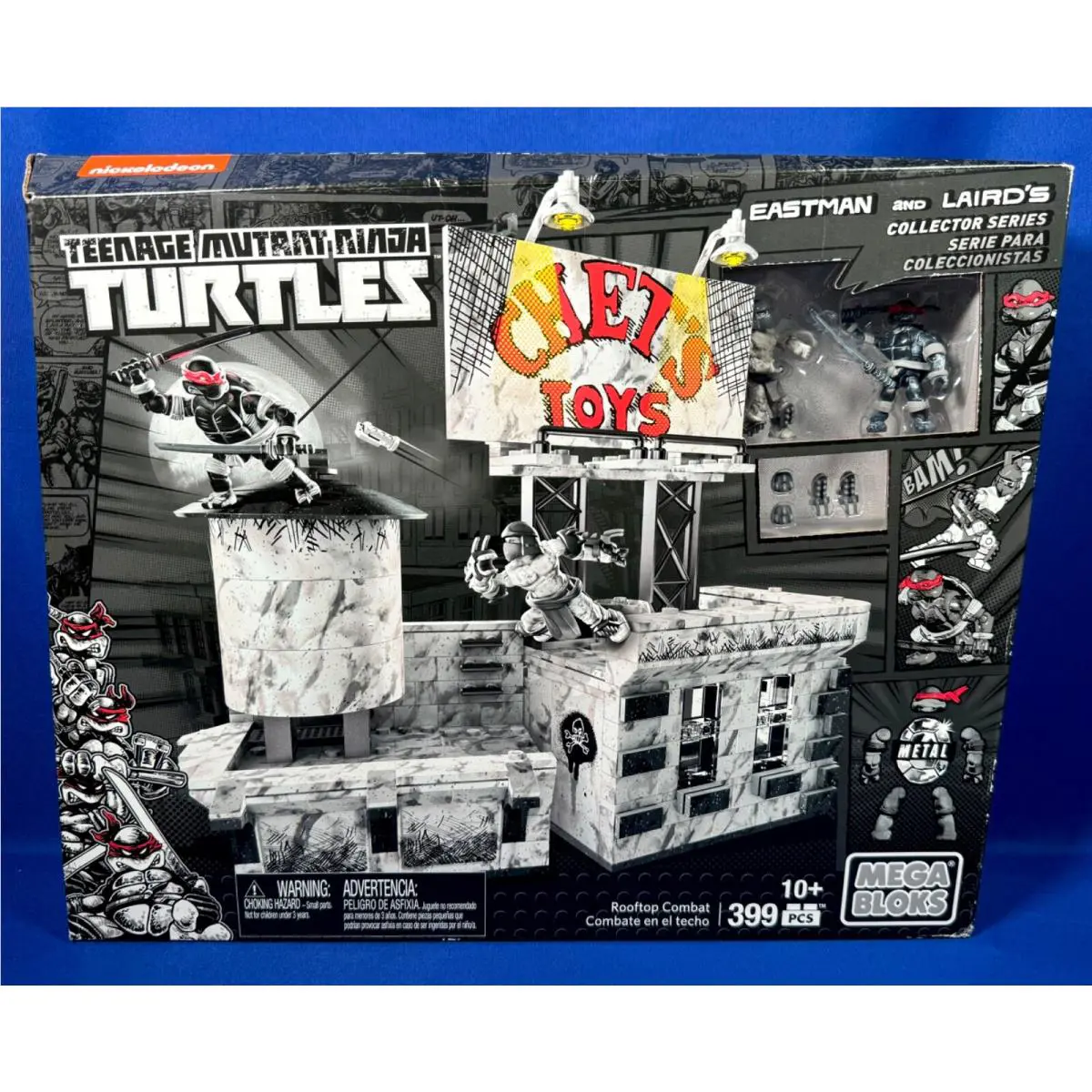 Rooftop Combat Mega Bloks DPD80 Teenage Mutant Ninja Turtles Tmnt Eastman Laird