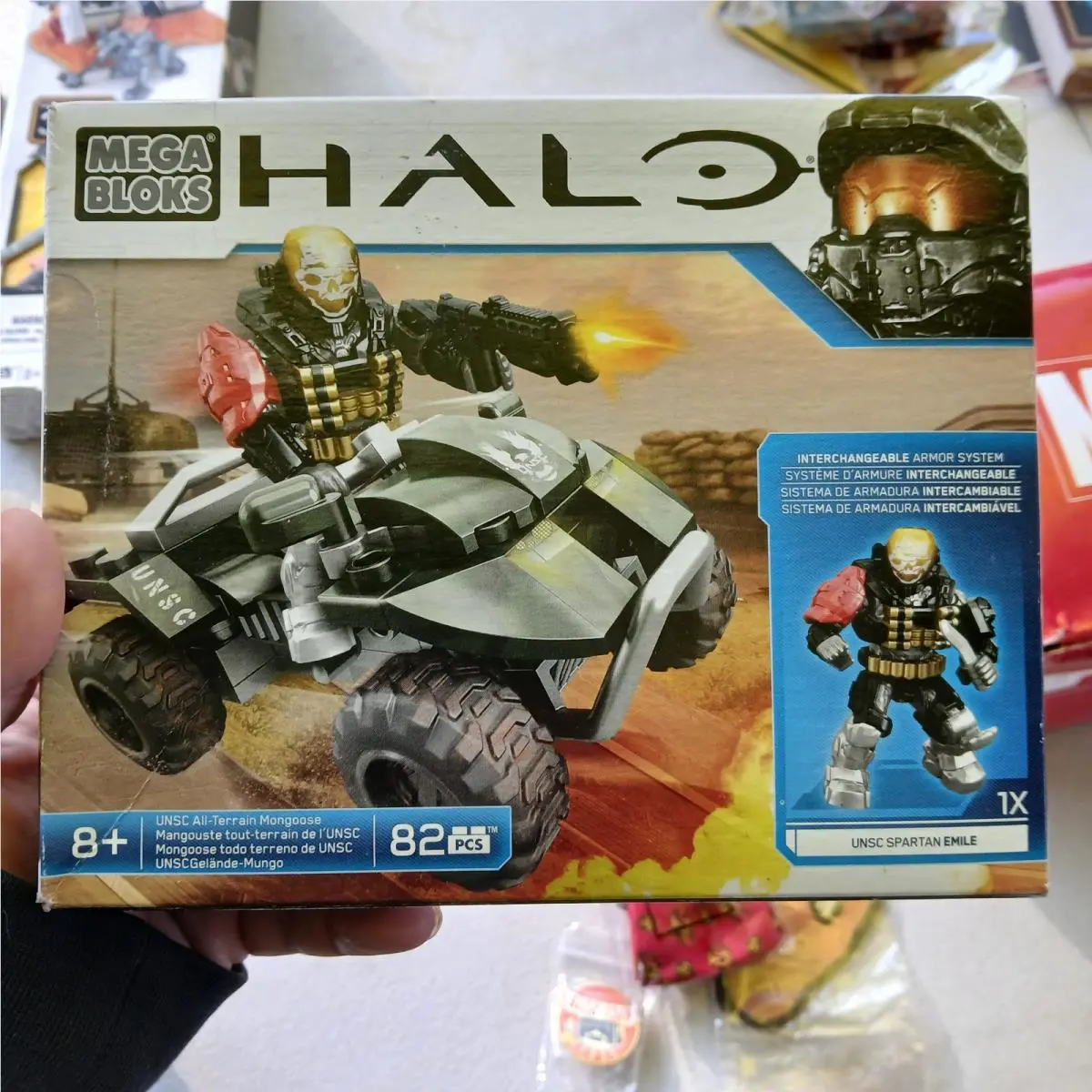 Halo Mega Bloks Unsc All Terrain Mongoose 97339 Emile