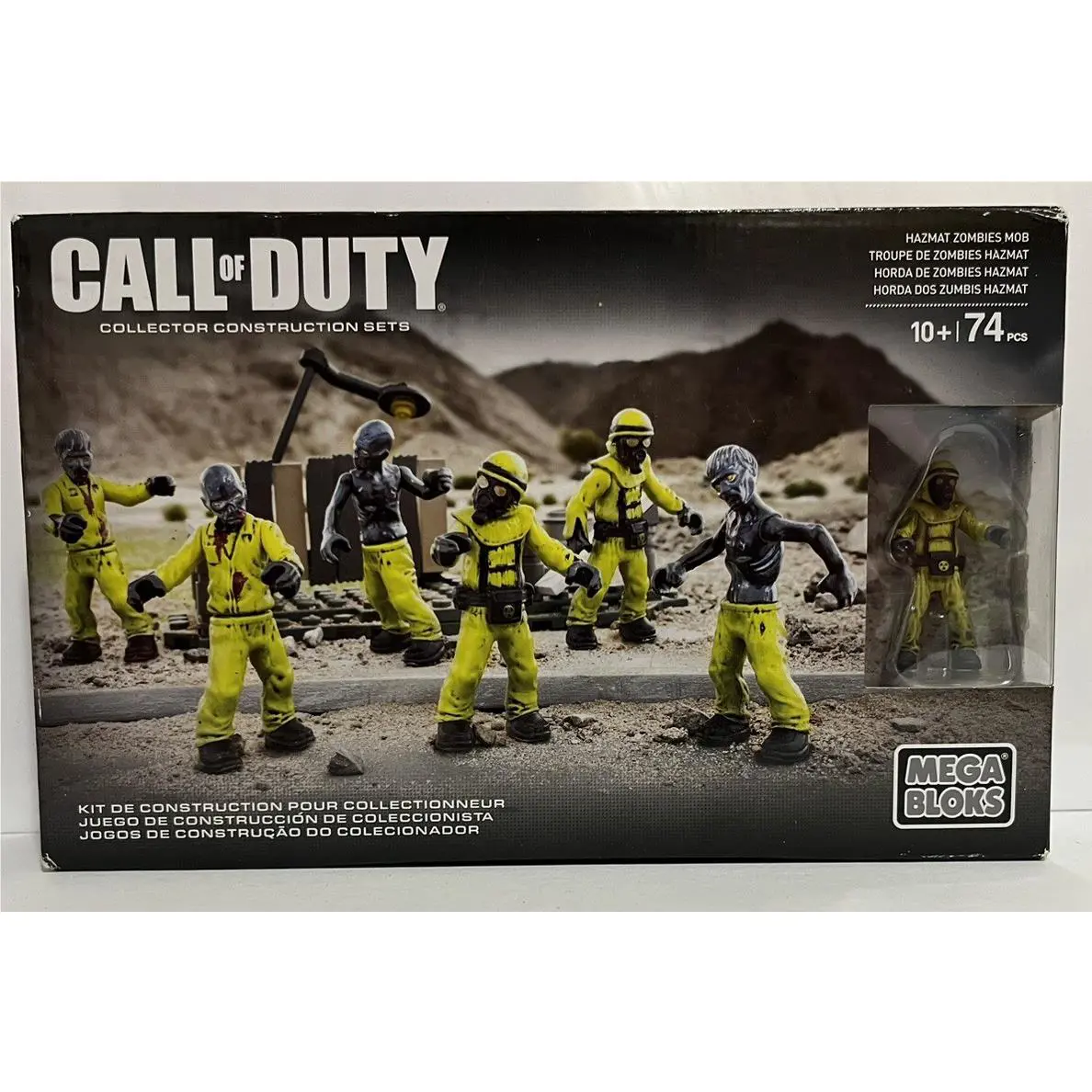 Mega Bloks Call of Duty Cod CNC70 Hazmat Zombies Mob Collectible Pack