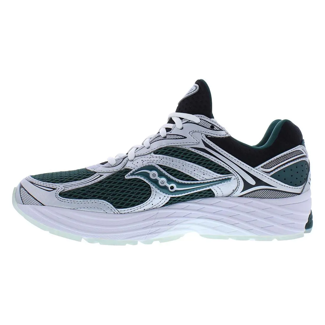 Saucony shoes - Green/Black, Main: Green 2