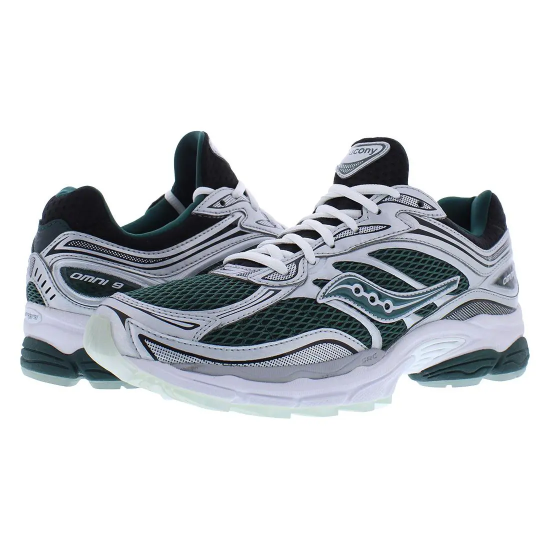 Saucony shoes - Green/Black, Main: Green 5