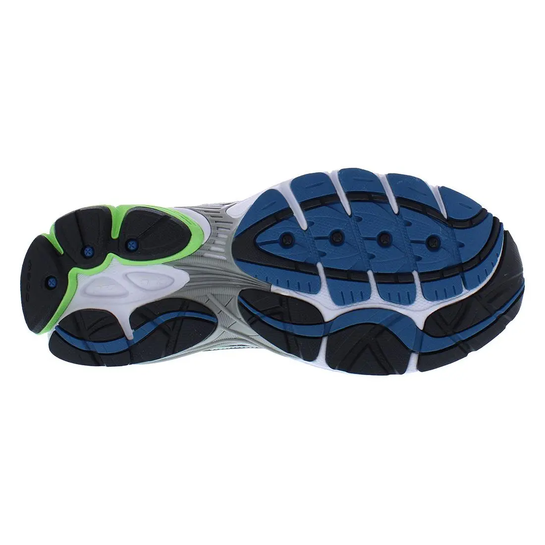 Saucony Progrid Omni 9 Unisex Shoes - Blue/Lime, Main: Blue