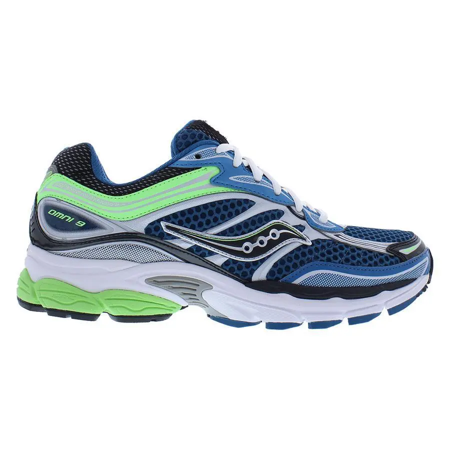 Saucony shoes - Blue/Lime, Main: Blue 0