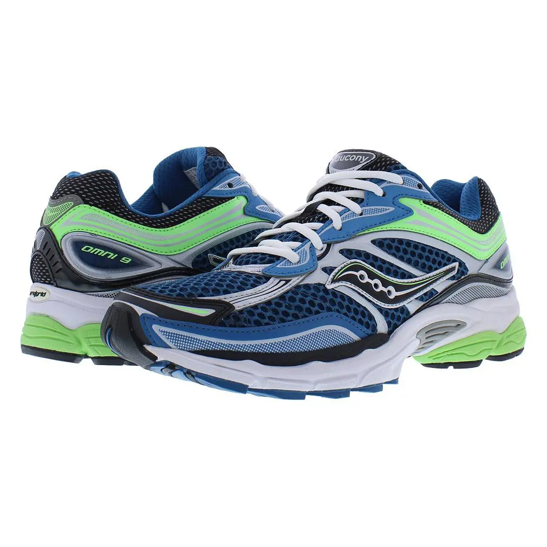 Saucony shoes - Blue/Lime, Main: Blue 5