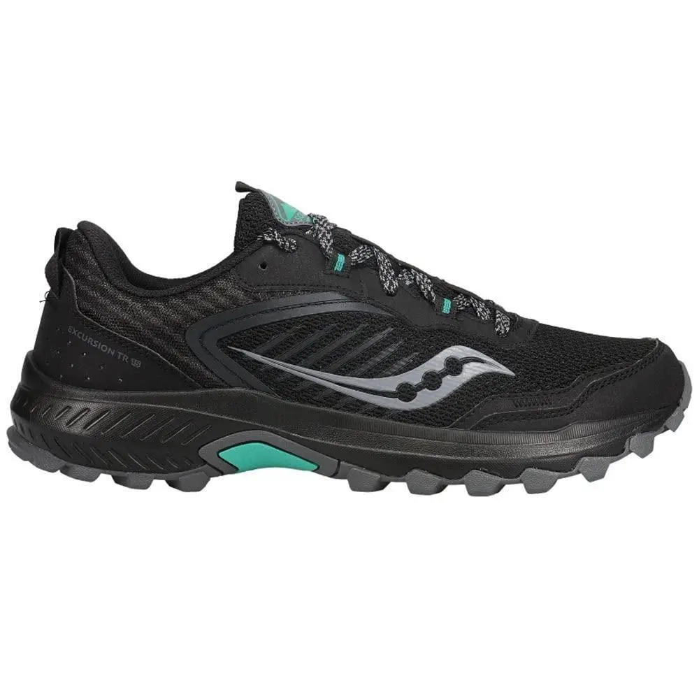 Saucony shoes - Black/Jade (UPC: 194917864029) 1