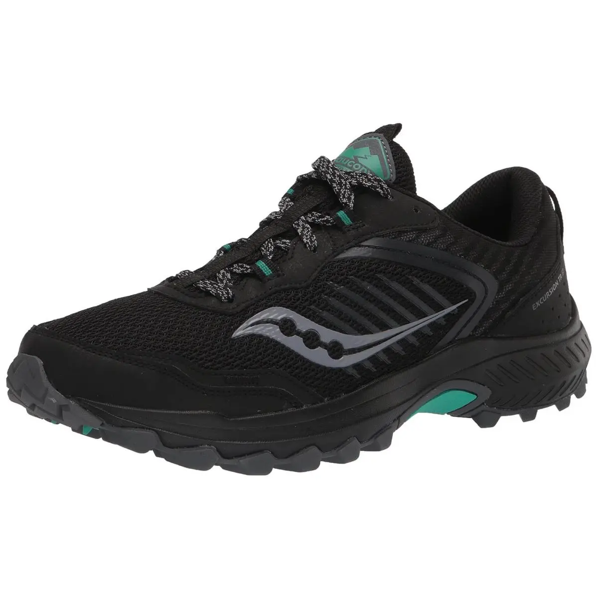 Saucony shoes - Black/Jade (UPC: 194917864029) 6