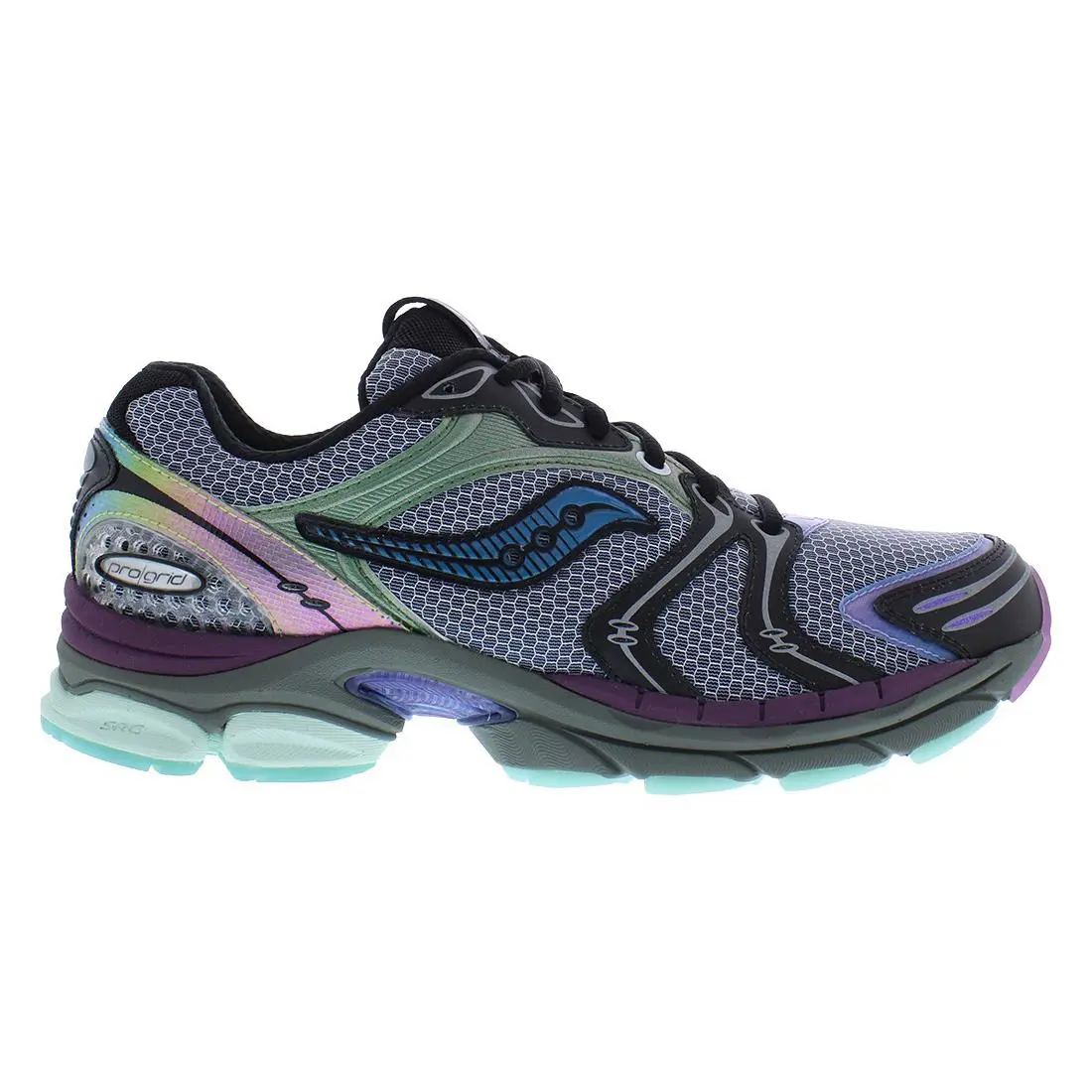 Saucony shoes - Navy/Olographic, Main: Multi-Colored 4