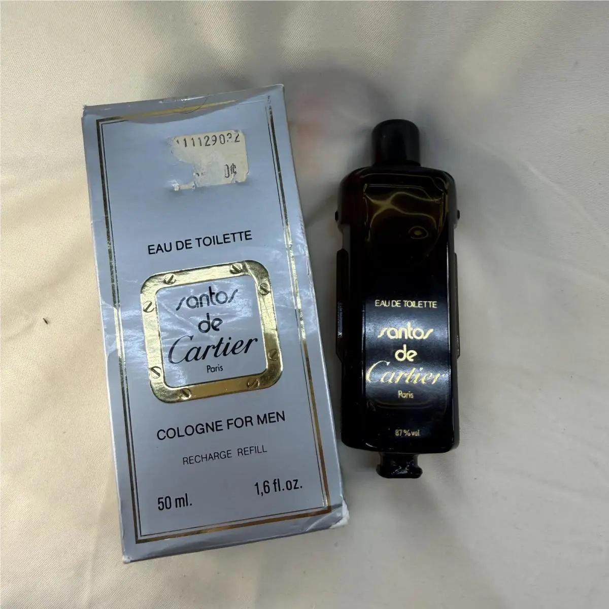 Santos De Cartier Edt Recharge Refill 50ml Hard to Find