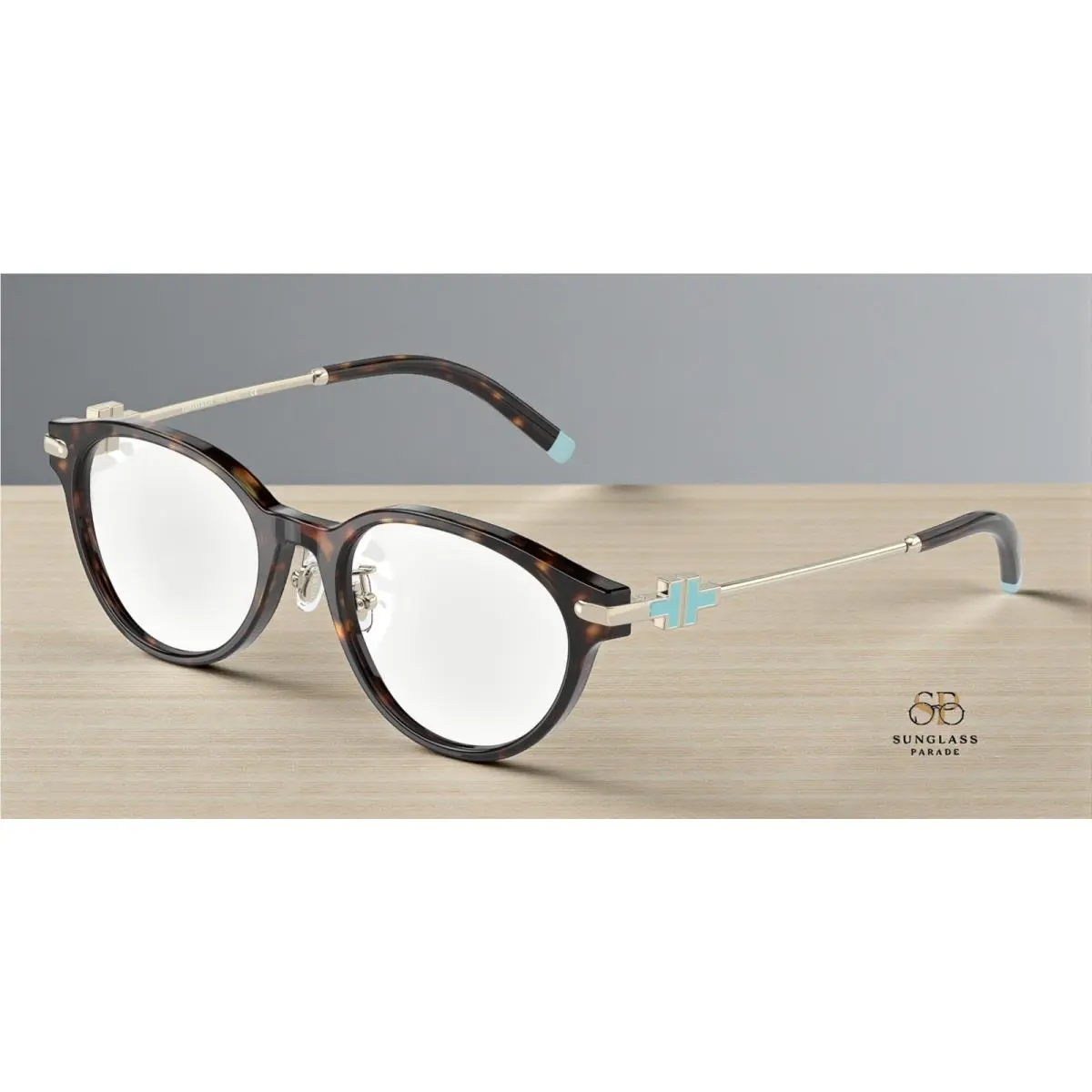 Tiffany Co. TF2218D 8015 Havana Demo Lens 50 mm Women`s Eyeglasses