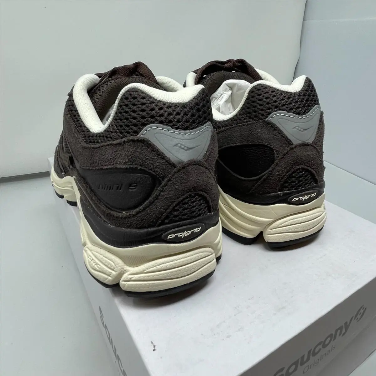Saucony shoes - Saucony Progrid Omni 9 - Progrid Omni - S70740-15 - COFFEE/CREAM (UPC: 195020492185) 1