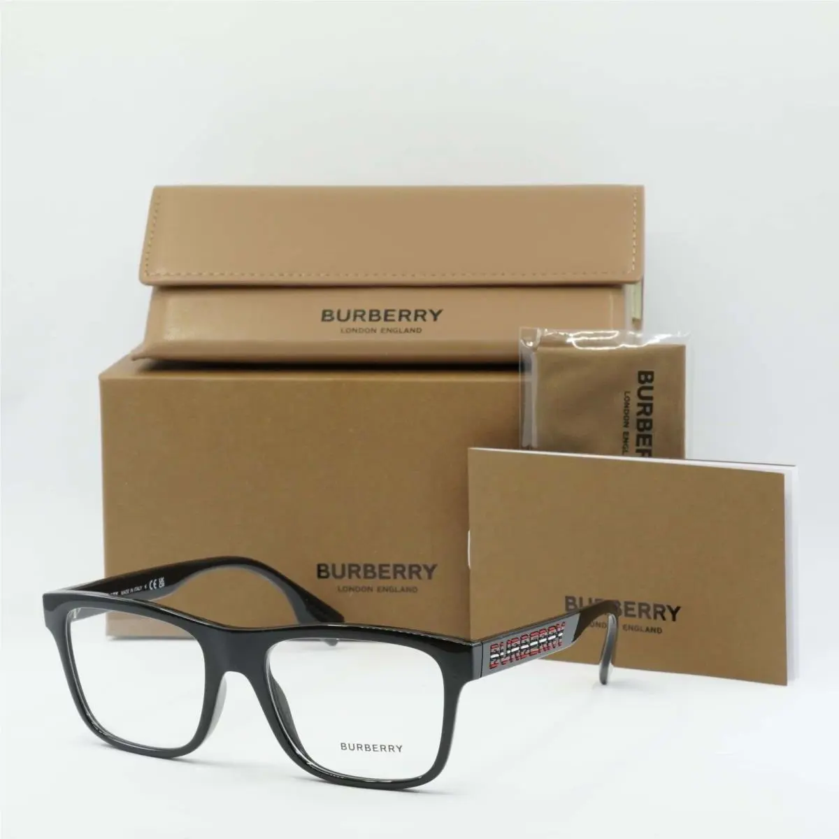 Burberry BE2353 3001 Black 55mm Eyeglasses