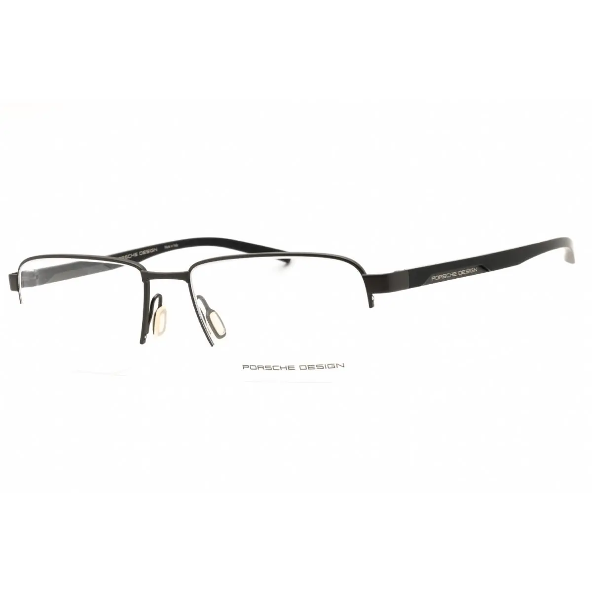 P8747 56B Eyeglasses Gray Black Frame 56mm by Porsche