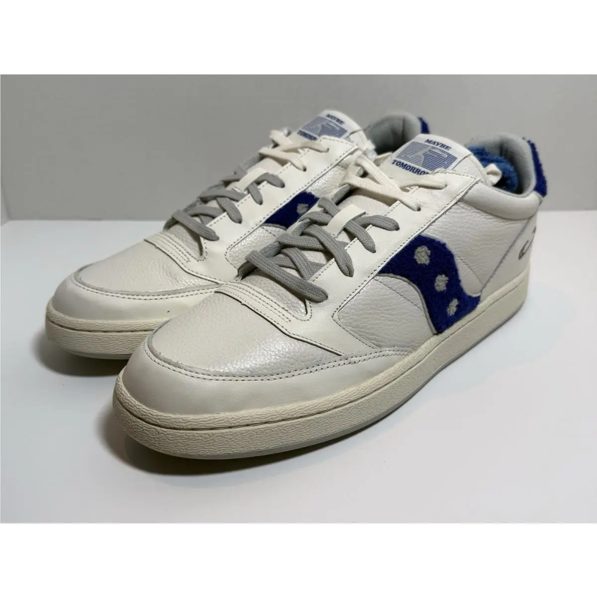 Saucony shoes - Saucony Jazz Court - Jazz Court - S70682-4 - White / Blue (UPC: 0195019639911) 0