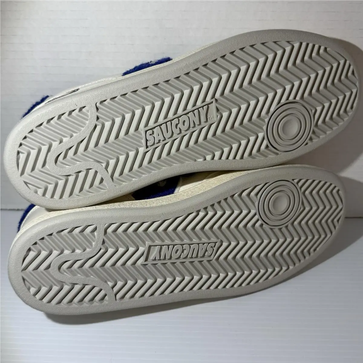 Saucony shoes - Saucony Jazz Court Maybe Tomorrow Varsity Shoes - S70682-4 - Off White / Blue (UPC: 195019639867) 13